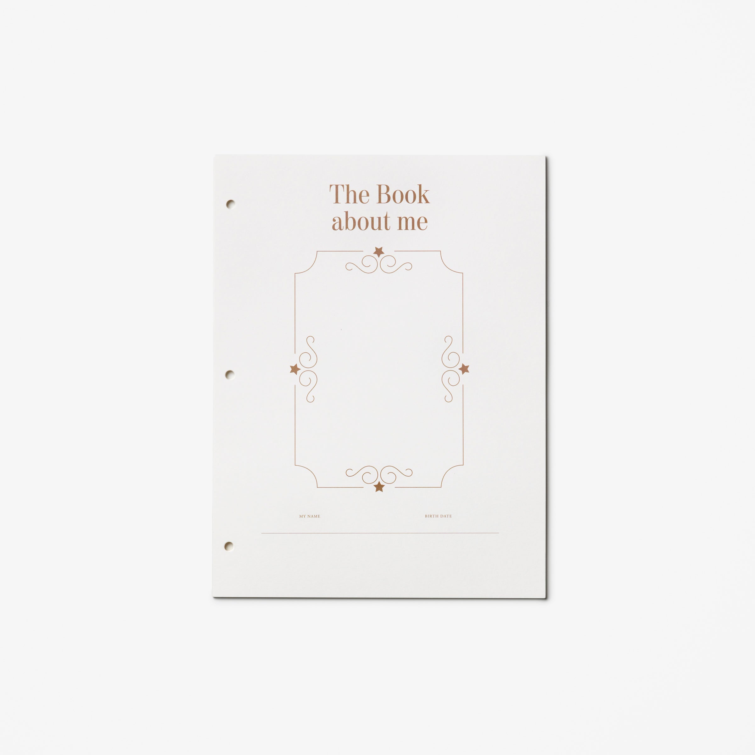 My First Year Baby Photo Album Paper, 10 Pages